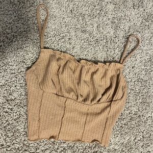 Tan tank top